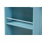Baxton Studio Liona Sky Blue Finished Wood Kitchen Storage Cart 162-10444 - alternate 9